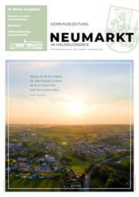 Gemeindezeitung Neumarkt i.H. - Oktober - November 2023